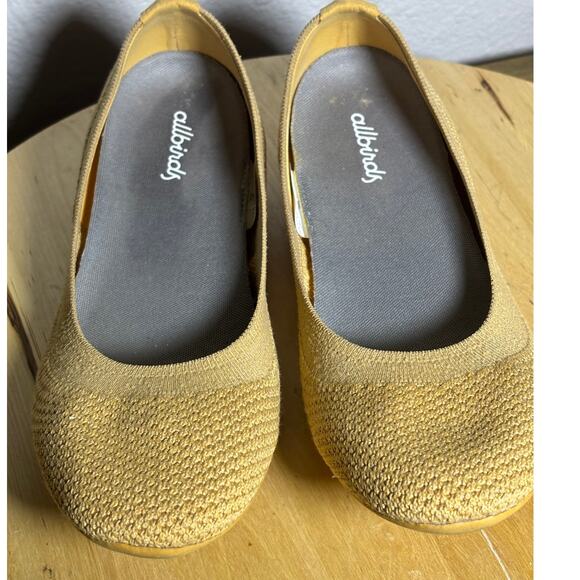 All Birds Dark Yellow Textile Flats size 7.5 W - Picture 4 of 8